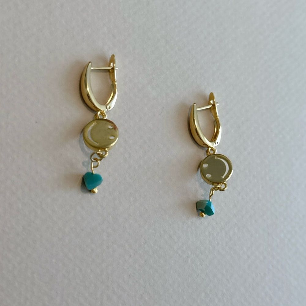 Smiley face Earrings R847